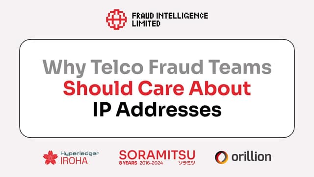 Why Telco Fraud Teams Should Care About IP Addresses cover image